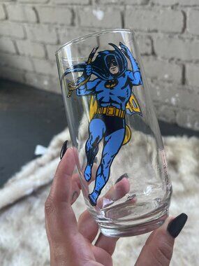 Pepsi Collection DC Comics Batman Novelty Dinner Glass